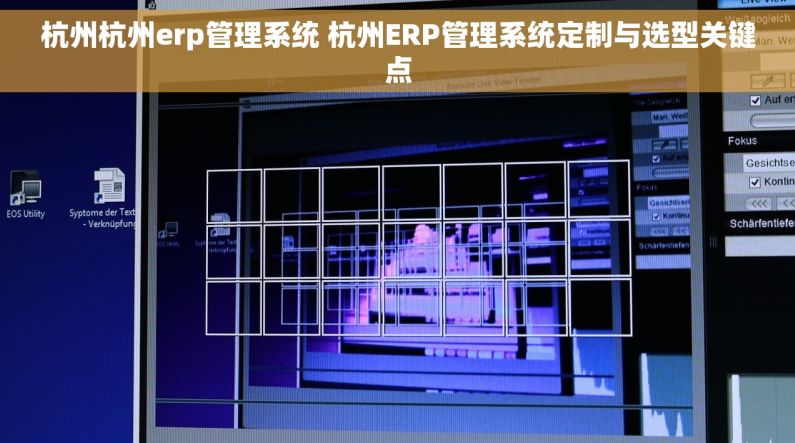 杭州杭州erp管理系统 杭州ERP管理系统定制与选型关键点