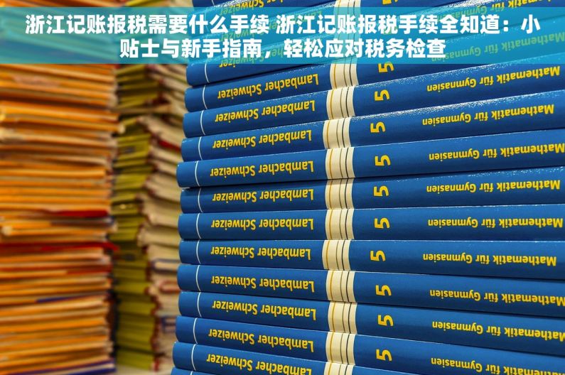 浙江记账报税需要什么手续 浙江记账报税手续全知道：小贴士与新手指南，轻松应对税务检查