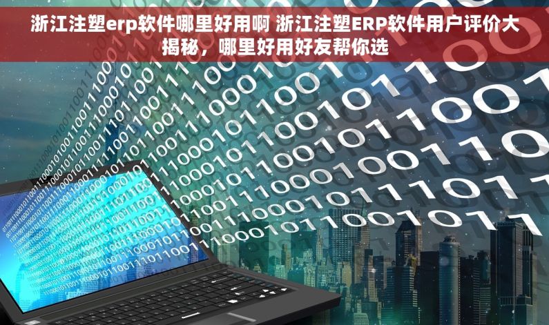 浙江注塑erp软件哪里好用啊 浙江注塑ERP软件用户评价大揭秘，哪里好用好友帮你选