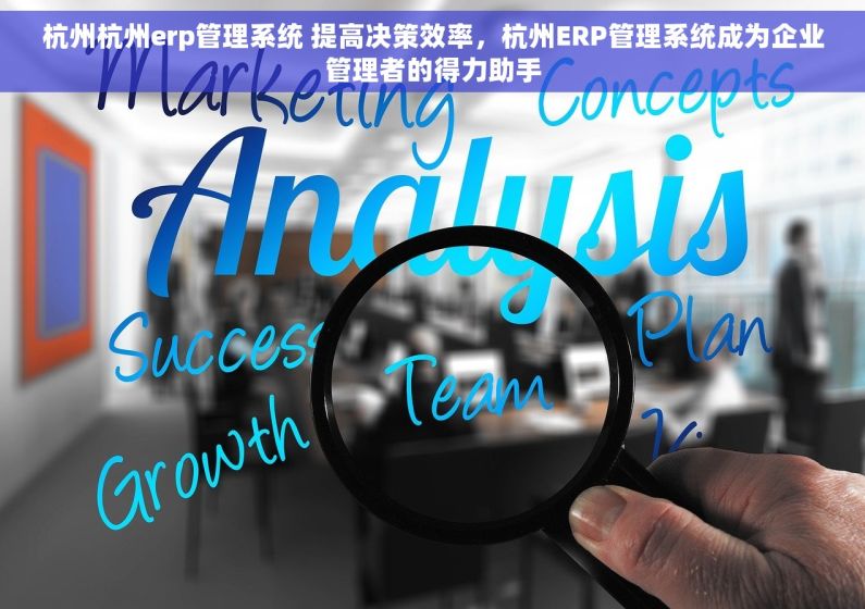 杭州杭州erp管理系统 提高决策效率，杭州ERP管理系统成为企业管理者的得力助手
