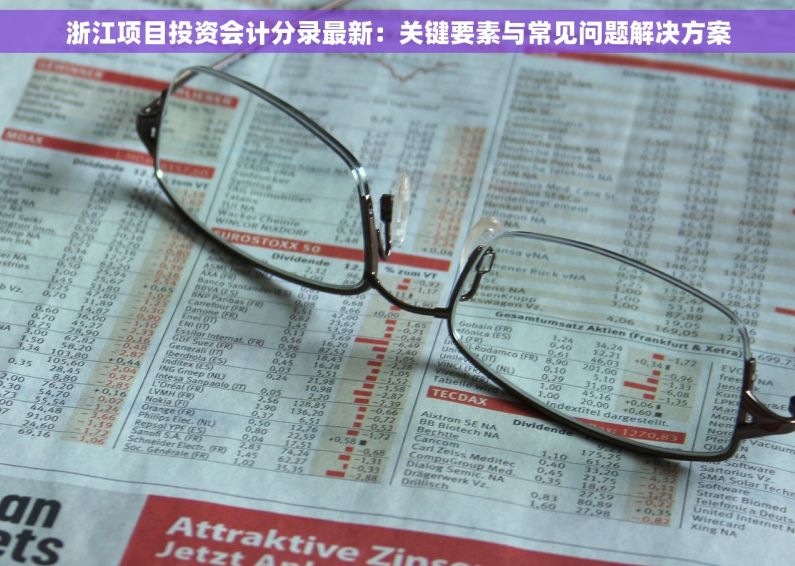 浙江项目投资会计分录最新：关键要素与常见问题解决方案