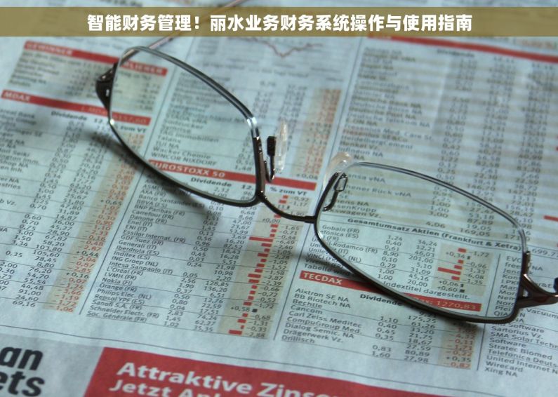 智能财务管理！丽水业务财务系统操作与使用指南
