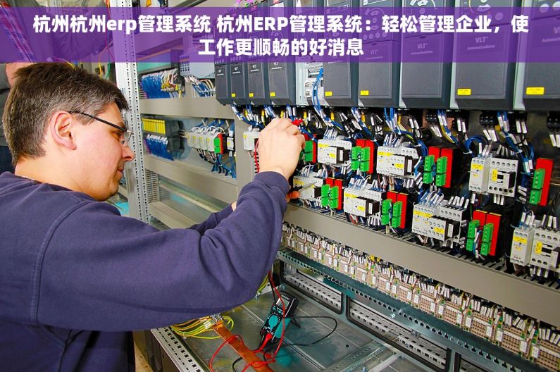 杭州杭州erp管理系统 杭州ERP管理系统：轻松管理企业，使工作更顺畅的好消息