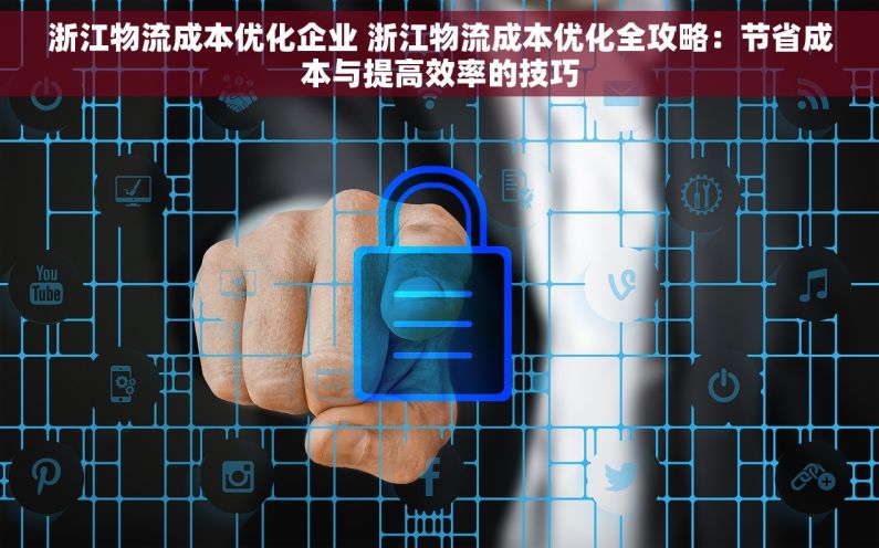 浙江物流成本优化企业 浙江物流成本优化全攻略：节省成本与提高效率的技巧