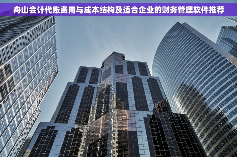 舟山会计代账费用与成本结构及适合企业的财务管理软件推荐