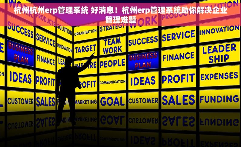 杭州杭州erp管理系统 好消息！杭州erp管理系统助你解决企业管理难题