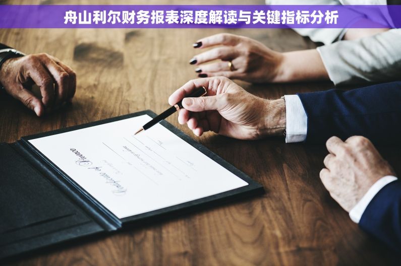 舟山利尔财务报表深度解读与关键指标分析