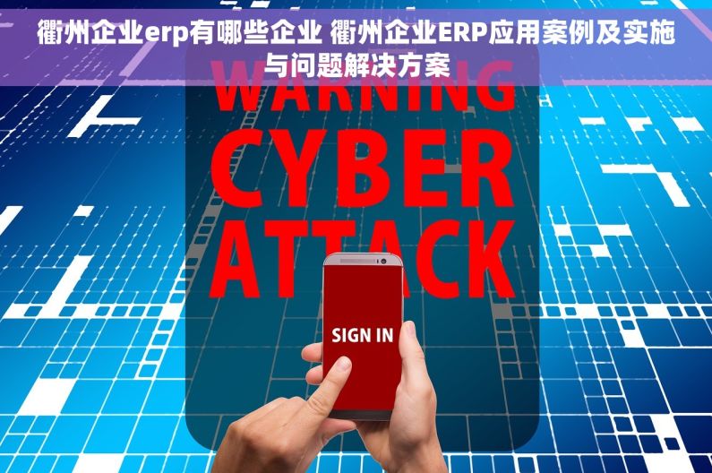 衢州企业erp有哪些企业 衢州企业ERP应用案例及实施与问题解决方案