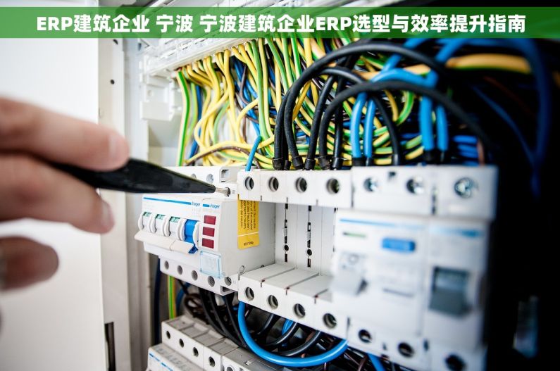 ERP建筑企业 宁波 宁波建筑企业ERP选型与效率提升指南