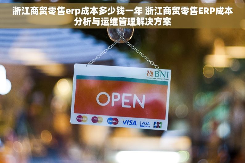 浙江商贸零售erp成本多少钱一年 浙江商贸零售ERP成本分析与运维管理解决方案