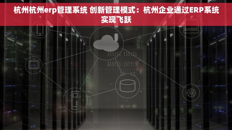 杭州杭州erp管理系统 创新管理模式：杭州企业通过ERP系统实现飞跃