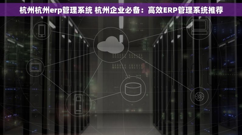杭州杭州erp管理系统 杭州企业必备：高效ERP管理系统推荐