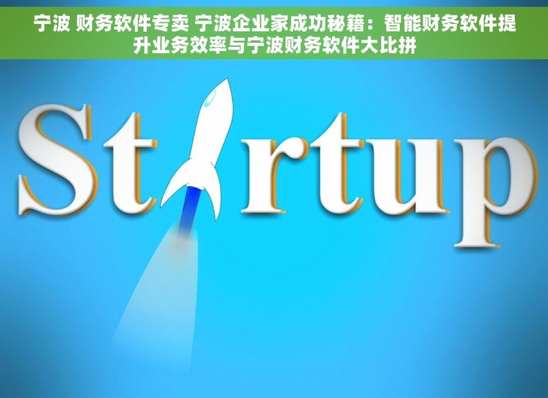 宁波 财务软件专卖 宁波企业家成功秘籍：智能财务软件提升业务效率与宁波财务软件大比拼