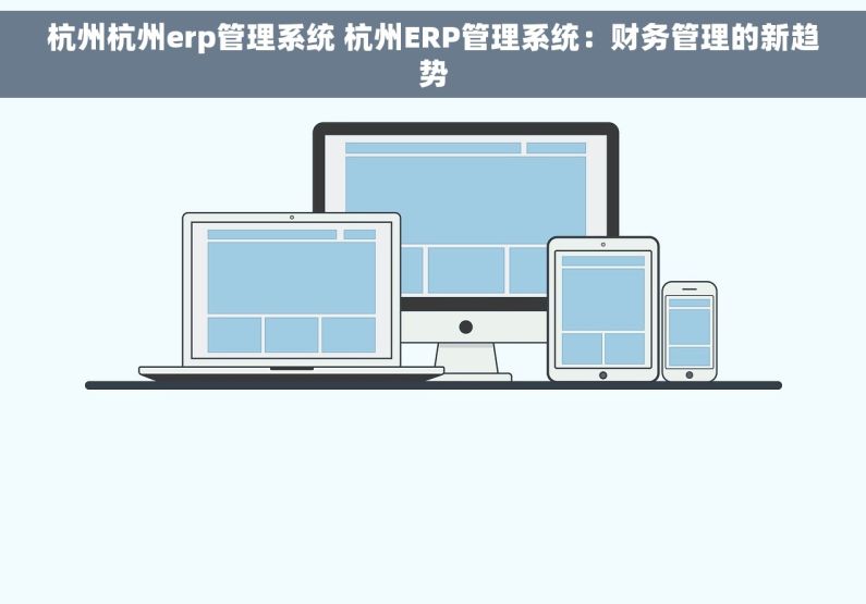 杭州杭州erp管理系统 杭州ERP管理系统：财务管理的新趋势