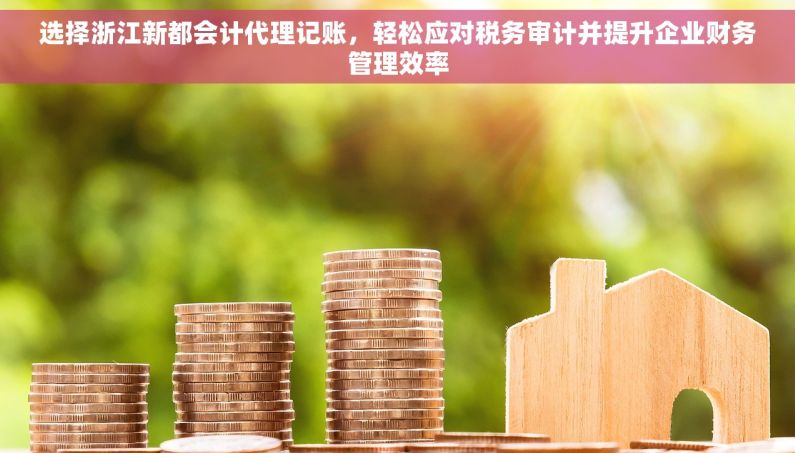 选择浙江新都会计代理记账，轻松应对税务审计并提升企业财务管理效率
