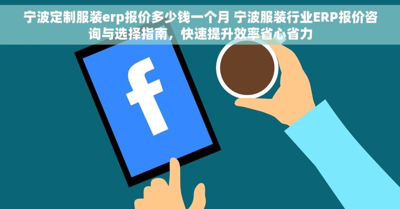 宁波定制服装erp报价多少钱一个月 宁波服装行业ERP报价咨询与选择指南，快速提升效率省心省力