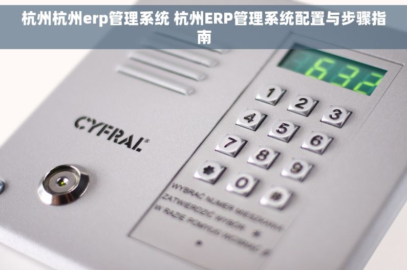 杭州杭州erp管理系统 杭州ERP管理系统配置与步骤指南