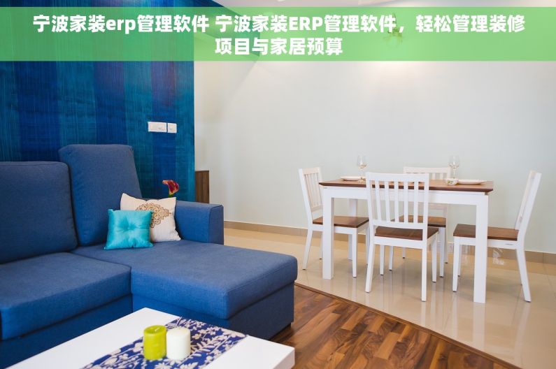 宁波家装erp管理软件 宁波家装ERP管理软件，轻松管理装修项目与家居预算