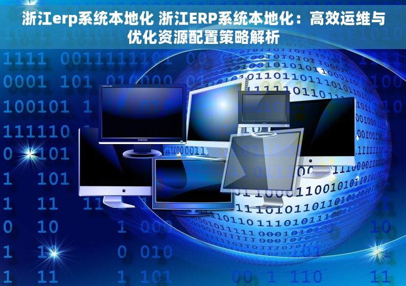 浙江erp系统本地化 浙江ERP系统本地化：高效运维与优化资源配置策略解析