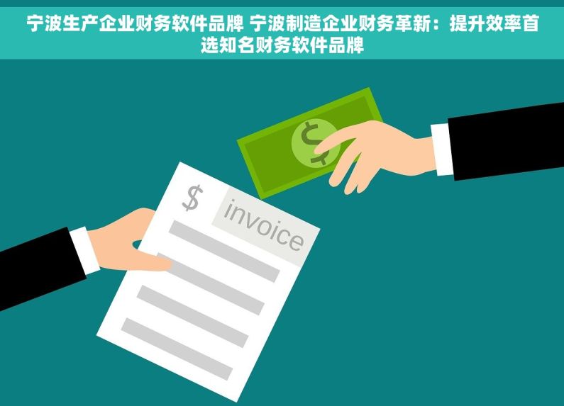宁波生产企业财务软件品牌 宁波制造企业财务革新：提升效率首选知名财务软件品牌