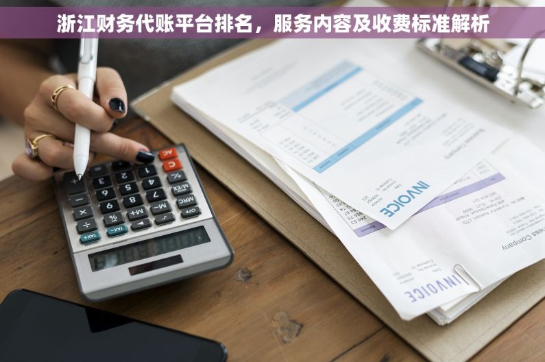 浙江财务代账平台排名，服务内容及收费标准解析