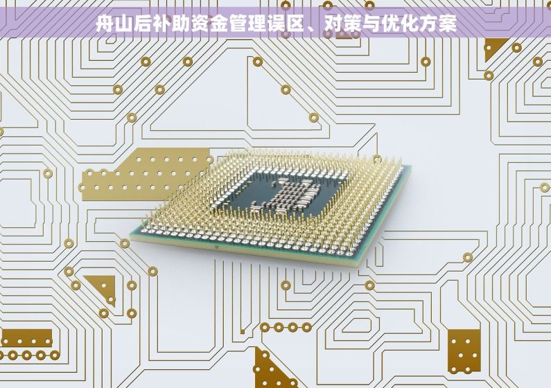 舟山后补助资金管理误区、对策与优化方案