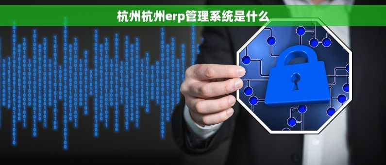 杭州杭州erp管理系统是什么