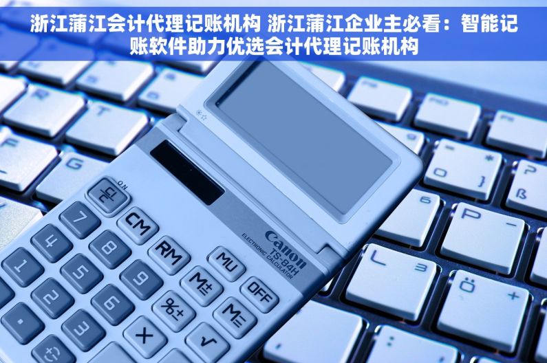 浙江蒲江会计代理记账机构 浙江蒲江企业主必看：智能记账软件助力优选会计代理记账机构