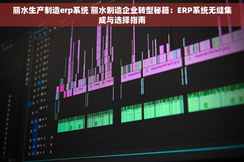 丽水生产制造erp系统 丽水制造企业转型秘籍：ERP系统无缝集成与选择指南