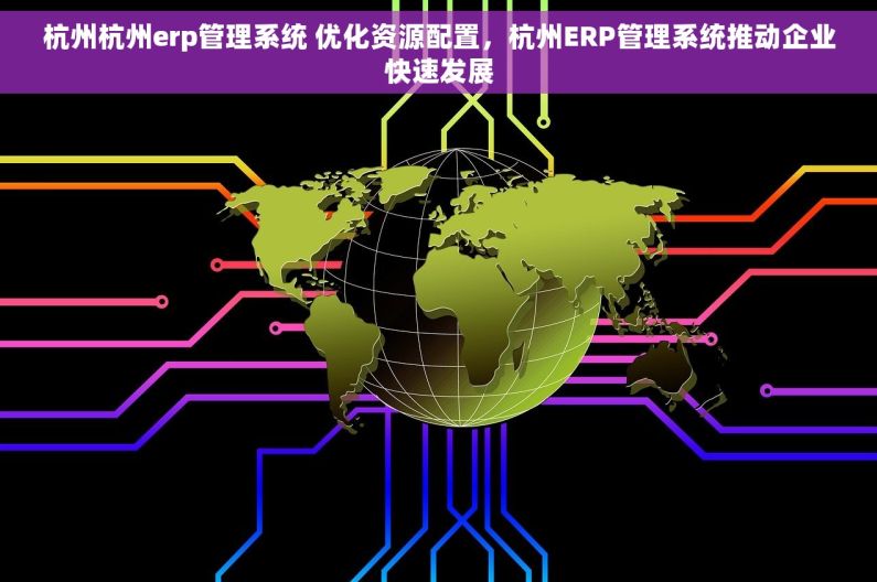 杭州杭州erp管理系统 优化资源配置，杭州ERP管理系统推动企业快速发展