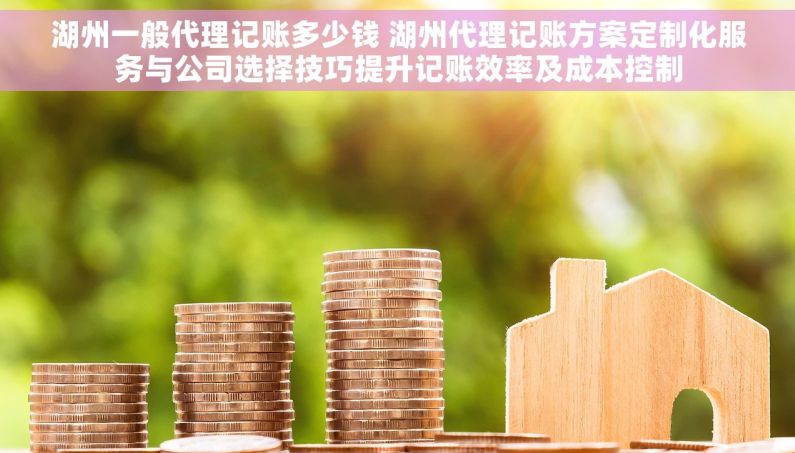 湖州一般代理记账多少钱 湖州代理记账方案定制化服务与公司选择技巧提升记账效率及成本控制
