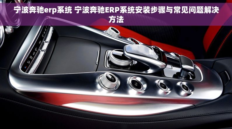 宁波奔驰erp系统 宁波奔驰ERP系统安装步骤与常见问题解决方法