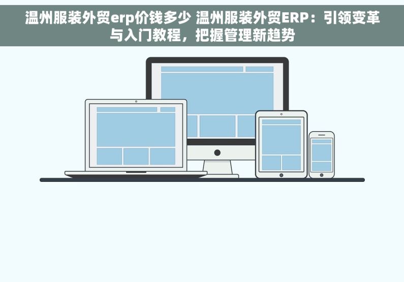温州服装外贸erp价钱多少 温州服装外贸ERP：引领变革与入门教程，把握管理新趋势