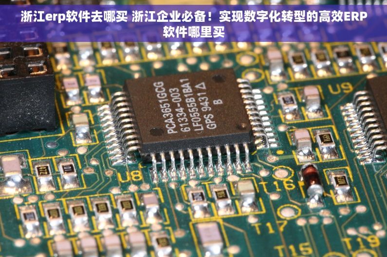 浙江erp软件去哪买 浙江企业必备！实现数字化转型的高效ERP软件哪里买