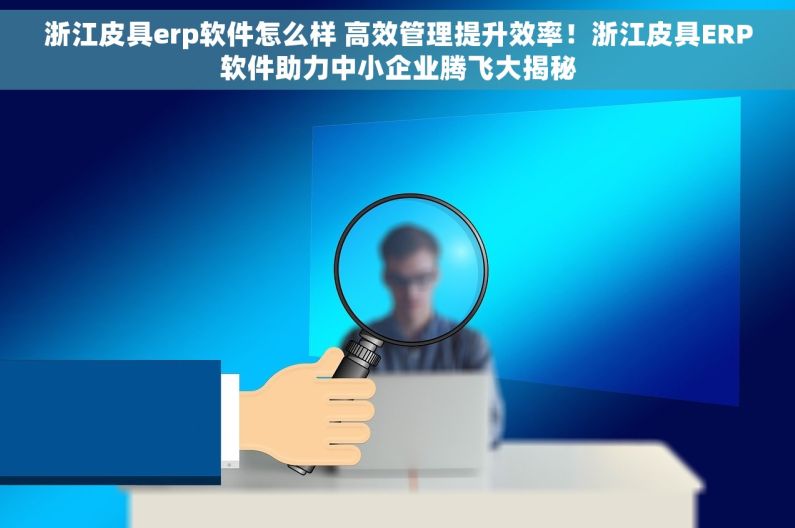 浙江皮具erp软件怎么样 高效管理提升效率！浙江皮具ERP软件助力中小企业腾飞大揭秘