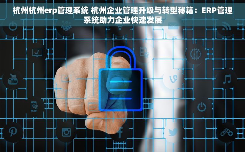 杭州杭州erp管理系统 杭州企业管理升级与转型秘籍：ERP管理系统助力企业快速发展