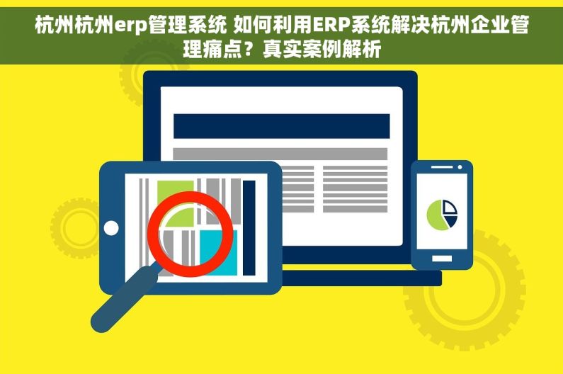 杭州杭州erp管理系统 如何利用ERP系统解决杭州企业管理痛点？真实案例解析