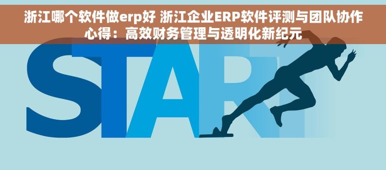 浙江哪个软件做erp好 浙江企业ERP软件评测与团队协作心得：高效财务管理与透明化新纪元