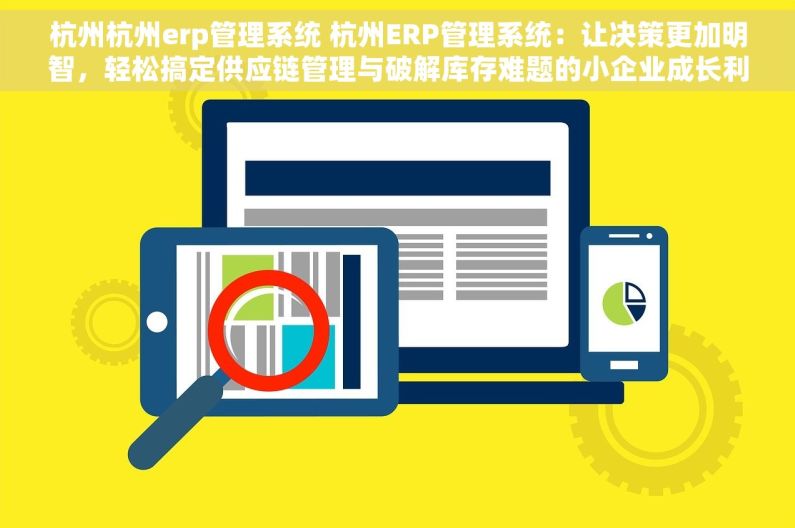 杭州杭州erp管理系统 杭州ERP管理系统：让决策更加明智，轻松搞定供应链管理与破解库存难题的小企业成长利器
