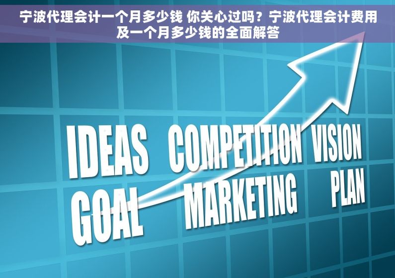 宁波代理会计一个月多少钱 你关心过吗？宁波代理会计费用及一个月多少钱的全面解答