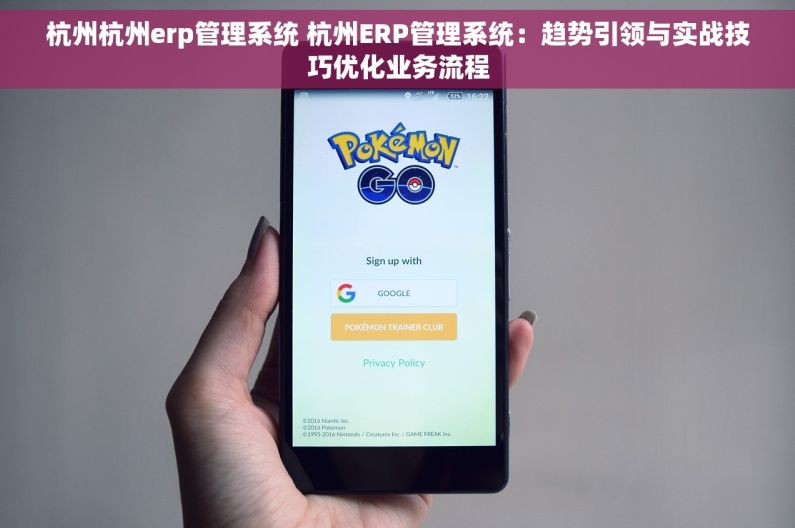 杭州杭州erp管理系统 杭州ERP管理系统：趋势引领与实战技巧优化业务流程