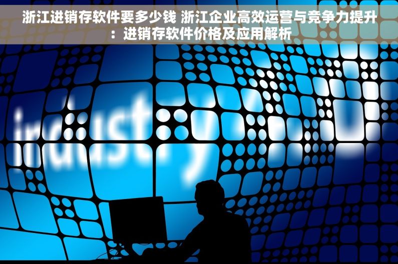 浙江进销存软件要多少钱 浙江企业高效运营与竞争力提升：进销存软件价格及应用解析