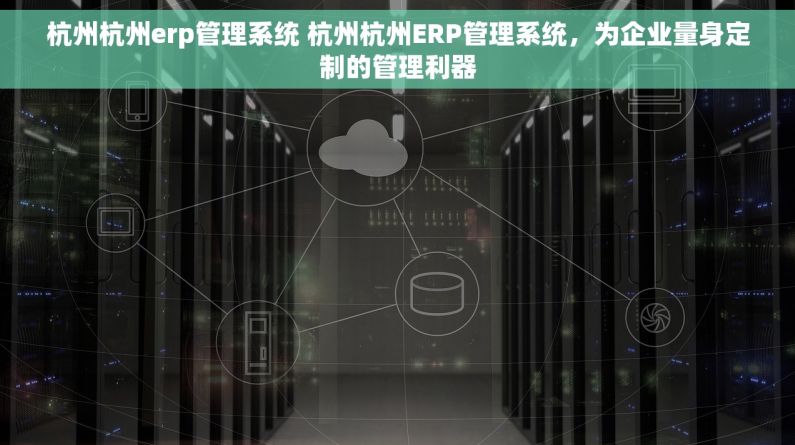 杭州杭州erp管理系统 杭州杭州ERP管理系统，为企业量身定制的管理利器