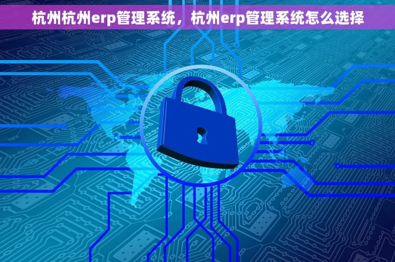 杭州杭州erp管理系统，杭州erp管理系统怎么选择