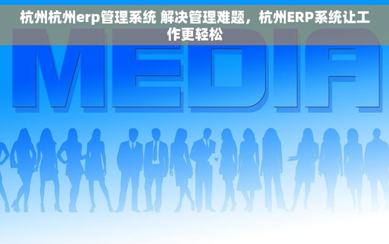 杭州杭州erp管理系统 解决管理难题，杭州ERP系统让工作更轻松