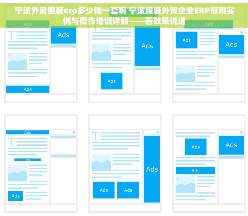 宁波外贸服装erp多少钱一套啊 宁波服装外贸企业ERP应用实例与操作培训详解——看效果说话