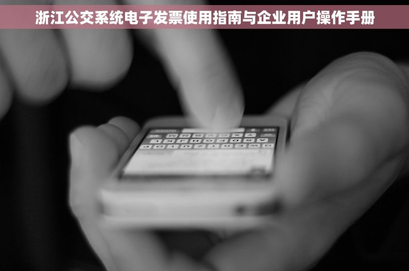 浙江公交系统电子发票使用指南与企业用户操作手册