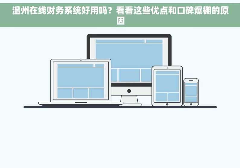 温州在线财务系统好用吗？看看这些优点和口碑爆棚的原因