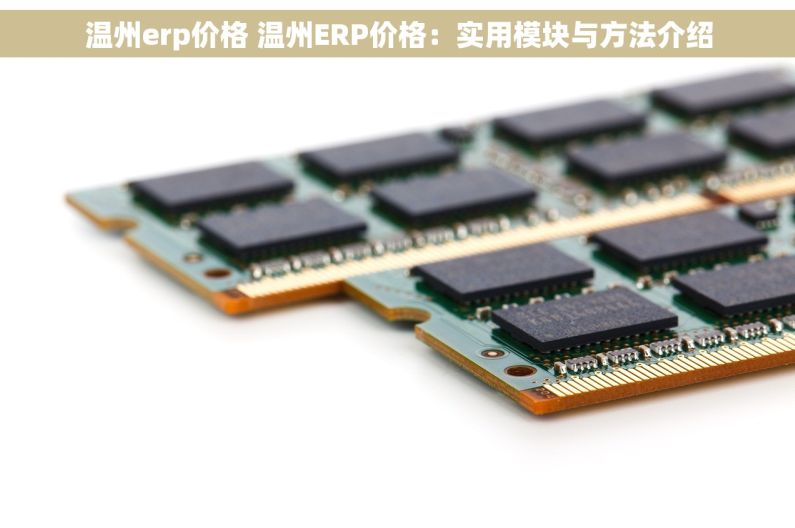 温州erp价格 温州ERP价格：实用模块与方法介绍