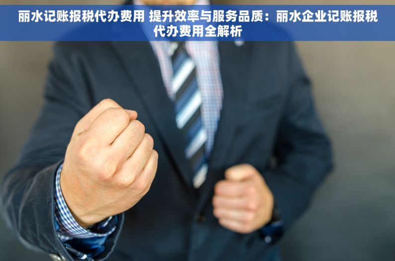 丽水记账报税代办费用 提升效率与服务品质：丽水企业记账报税代办费用全解析
